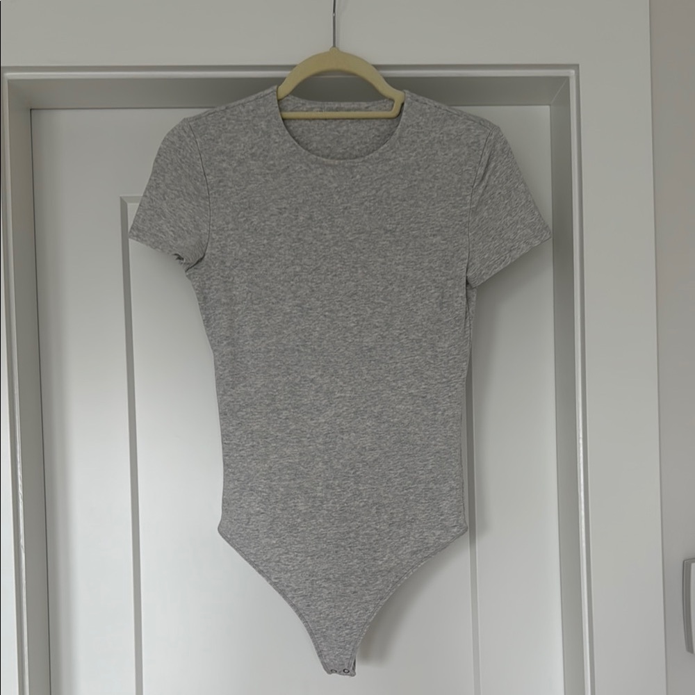 Abercrombie & Fitch Heather Gray Bodysuit